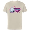 thumbnail image 1 of Disney Villains Ursula I Miss Your Voice Valentine’s Day - Short Sleeve Cotton T-Shirt for Adults - Customized-Natural, 1 of 5