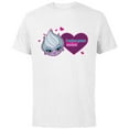 thumbnail image 1 of Disney Villains Ursula I Miss Your Voice Valentine’s Day - Short Sleeve Cotton T-Shirt for Adults - Customized-White, 1 of 5
