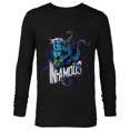 thumbnail image 1 of Disney Villains Ursula Infamous Illustrated - Long Sleeve T-Shirt for Men - Customized-Black, 1 of 5