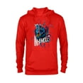 thumbnail image 1 of Disney Villains Ursula Infamous Illustrated - Pullover Hoodie for Adults - Customized-Red, 1 of 5