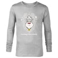 thumbnail image 1 of Disney Villains Ursula Little Mermaid Leaving U Speechless - Long Sleeve T-Shirt for Men - Customized-Athletic Heather, 1 of 5