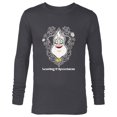 thumbnail image 1 of Disney Villains Ursula Little Mermaid Leaving U Speechless - Long Sleeve T-Shirt for Men - Customized-Charcoal Heather, 1 of 5