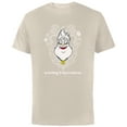thumbnail image 1 of Disney Villains Ursula Little Mermaid Leaving U Speechless - Short Sleeve Cotton T-Shirt for Adults - Customized-Natural, 1 of 5