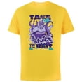 thumbnail image 1 of Disney Villains Ursula Take the Bait - Short Sleeve Cotton T-Shirt for Adults - Customized-Yellow, 1 of 5