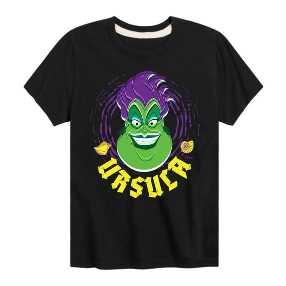 Disney Villains - Ursula - Toddler & Youth Short Sleeve Graphic T-Shirt