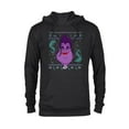 thumbnail image 1 of Disney Villains Ursula Ugly Christmas Sweater - Pullover Hoodie for Adults - Customized-Black, 1 of 5