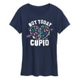 thumbnail image 1 of Disney Villains - Valentine's Day - Not Today Cupid - Women's Short Sleeve Graphic T-Shirt, 1 of 4