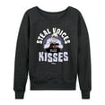 thumbnail image 1 of Disney Villains - Valentine's Day - Ursula - Steal Voices, Not Kisses - Women's Lightweight French Terry Long Sleeve Shirt, 1 of 4