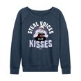 thumbnail image 1 of Disney Villains - Valentine's Day - Ursula - Steal Voices, Not Kisses - Women's Lightweight French Terry Long Sleeve Shirt, 1 of 4