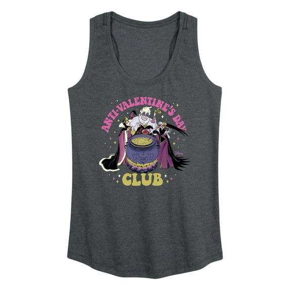 Disney Villains - Valentine's Day - Ursula's Anti-Valentine's Day Club - Women's Racerback Tank Top