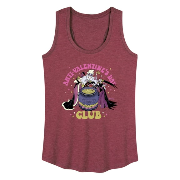 Disney Villains - Valentine's Day - Ursula's Anti-Valentine's Day Club - Women's Racerback Tank Top