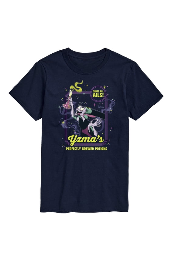 Villains - Valentine's Day - Yzmas Perfectly Brewed Portions - Men's Short Sleeve Graphic T-Shirt