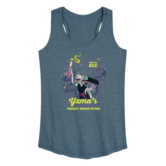 Disney Villains - Valentine's Day - Yzmas Perfectly Brewed Portions - Women's Racerback Tank Top