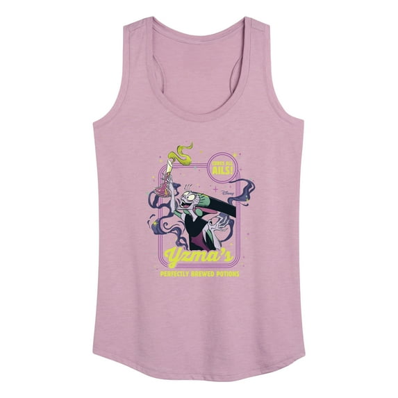 Disney Villains - Valentine's Day - Yzmas Perfectly Brewed Portions - Women's Racerback Tank Top