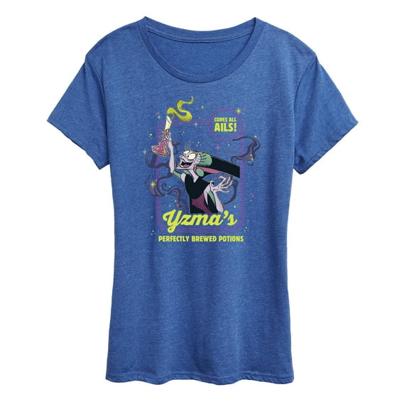 Disney Villains - Valentine's Day - Yzmas Perfectly Brewed Portions - Women's Short Sleeve Graphic T-Shirt