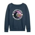 thumbnail image 1 of Disney Villains - Velentine's Day - Evil Queen's Grimhilde Sleep Care Specialist - Women's Lightweight Long Sleeve Shirt, 1 of 4