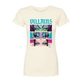thumbnail image 1 of Disney Villains - Villains Stacked - Juniors Fitted Graphic T-Shirt, 1 of 5