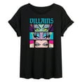 thumbnail image 1 of Disney Villains - Villains Stacked - Women's Oversized T-Shirt, 1 of 5