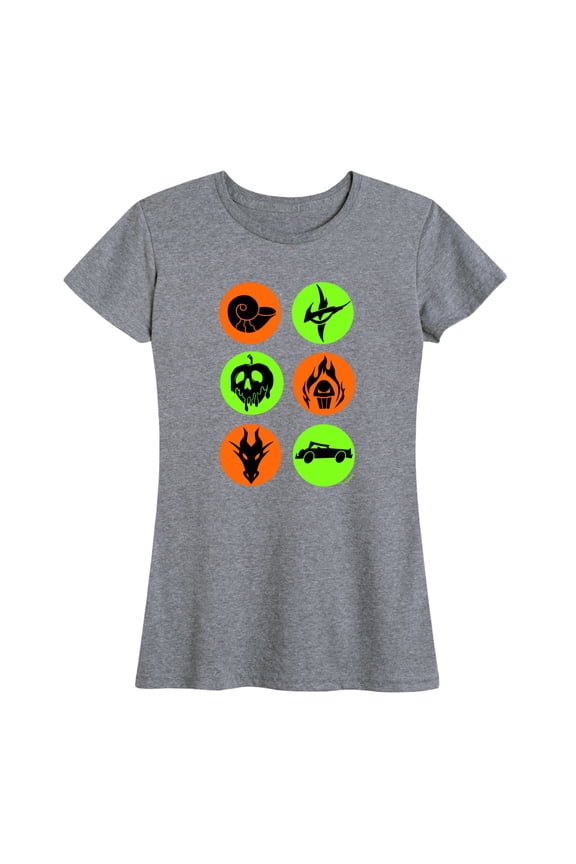 Villains - Villian Symbols - Women's Short Sleeve Graphic T-Shirt