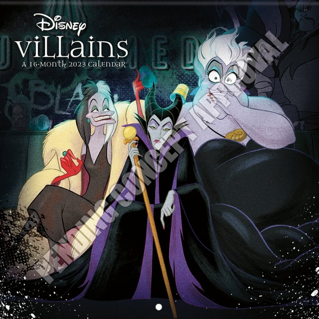 Disney Villains Wall (Calendar)