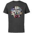 thumbnail image 1 of Disney Villains Wicked Circle 2024 Family Trip Vacation - Short Sleeve Cotton T-Shirt for Adults - Customized-Charcoal, 1 of 5