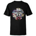 thumbnail image 1 of Disney Villains Wicked Circle 2024 Family Trip Vacation - Short Sleeve T-Shirt for Kids - Customized-Black, 1 of 5