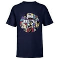 thumbnail image 1 of Disney Villains Wicked Circle Group Family Trip Vacation - Short Sleeve T-Shirt for Kids - Customized-Navy, 1 of 5