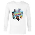thumbnail image 1 of Disney Villains Wicked Ensemble of Evil - Long Sleeve T-Shirt for Men - Customized-White, 1 of 5