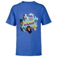 thumbnail image 1 of Disney Villains Wicked Ensemble of Evil - Short Sleeve T-Shirt for Kids - Customized-Royal, 1 of 5