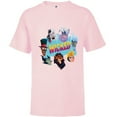 thumbnail image 1 of Disney Villains Wicked Ensemble of Evil - Short Sleeve T-Shirt for Kids - Customized-Soft Pink, 1 of 5
