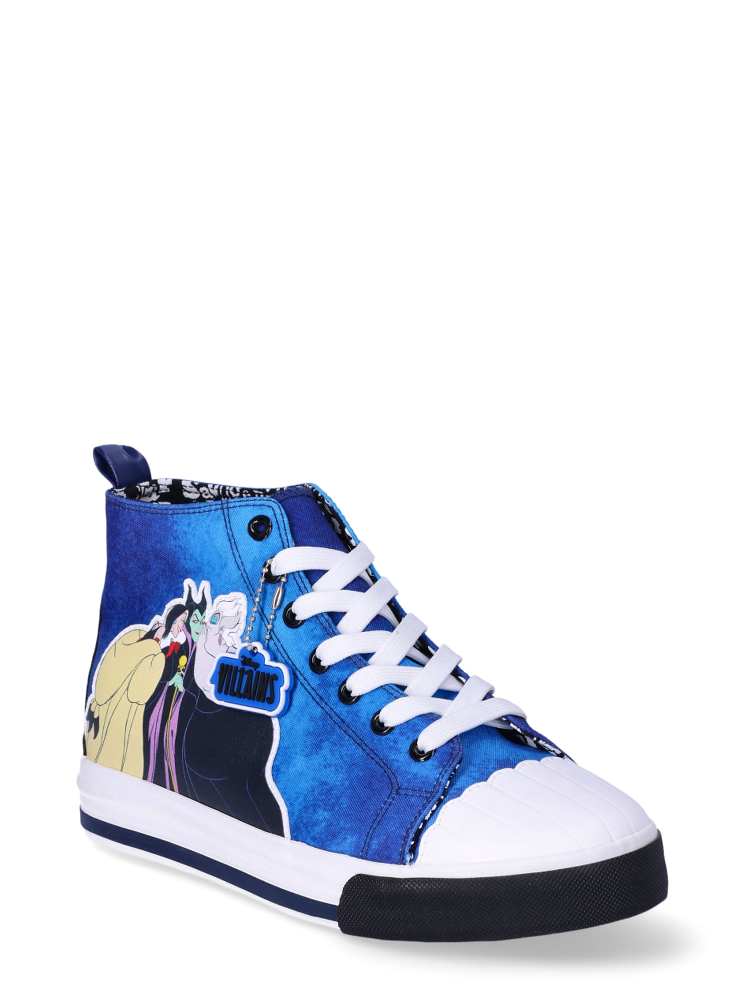 Disney Villains Women's Casual High-Top Sneakers - Walmart.com