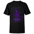 thumbnail image 1 of Disney Villains for Hire Facilier’s Matchmaking Service - Short Sleeve T-Shirt for Kids - Customized-Black, 1 of 5