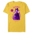 thumbnail image 1 of Disney Villains for Hire Maleficent Need Some Sleep? - Short Sleeve Blended T-Shirt for Adults - Customized-Yellow, 1 of 5