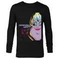 thumbnail image 1 of Disney Villains the Little Mermaid Ursula Totally Fabulous - Long Sleeve T-Shirt for Men - Customized-Black, 1 of 5
