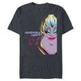 thumbnail image 1 of Disney Villains the Little Mermaid Ursula Totally Fabulous - Short Sleeve Blended T-Shirt for Adults - Customized-Navy Heather, 1 of 5