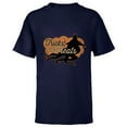 thumbnail image 1 of Disney Villains the Little Mermaid Ursula Tricks No Treats - Short Sleeve T-Shirt for Kids - Customized-Athletic Navy, 1 of 5