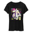 thumbnail image 1 of Disney Villians - Cruella Vapor Wave - Women's Short Sleeve Graphic T-Shirt, 1 of 4