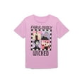 thumbnail image 1 of Disney Villains Girls Short Sleeve Graphic T-Shirt, Sizes 4-16, 1 of 3