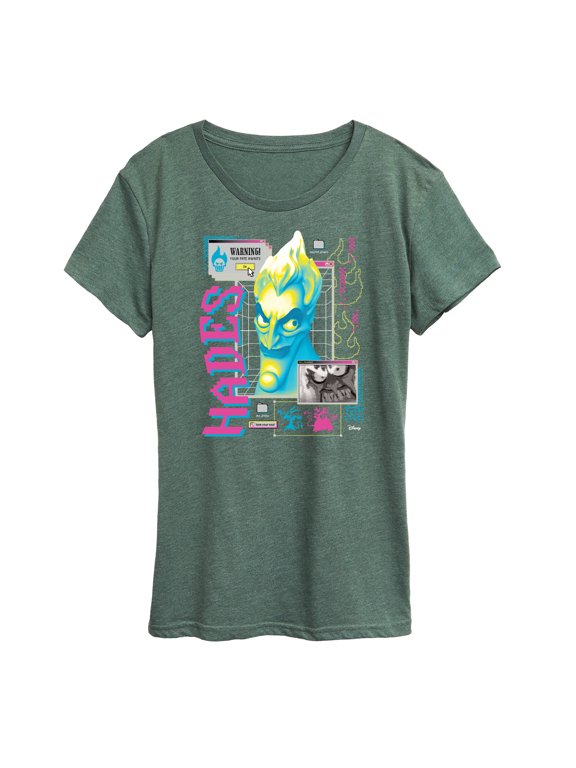 - Hades Vapor Wave Women's Short Sleeve Graphic T-Shirt