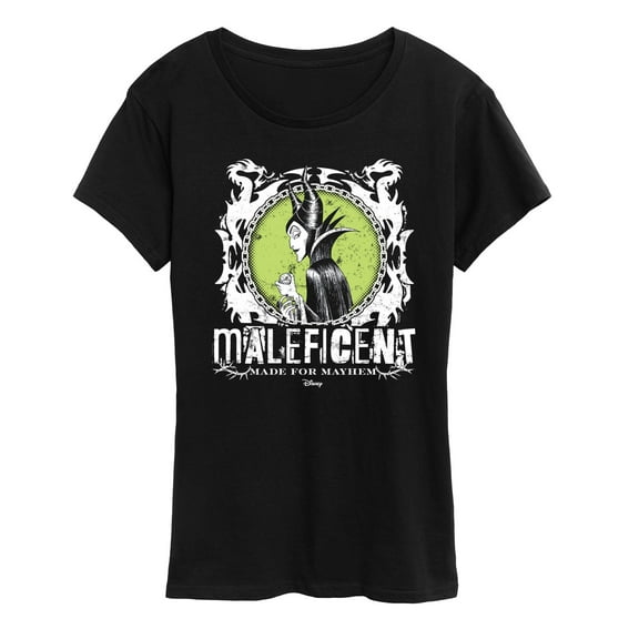 Disney Villians - Maleficent Punk - Women's Short Sleeve Graphic T-Shirt