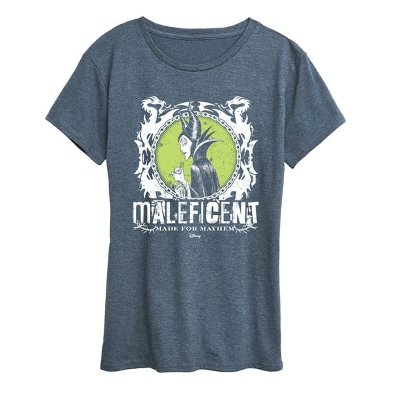 Disney Villians - Maleficent Punk - Women's Short Sleeve Graphic T-Shirt