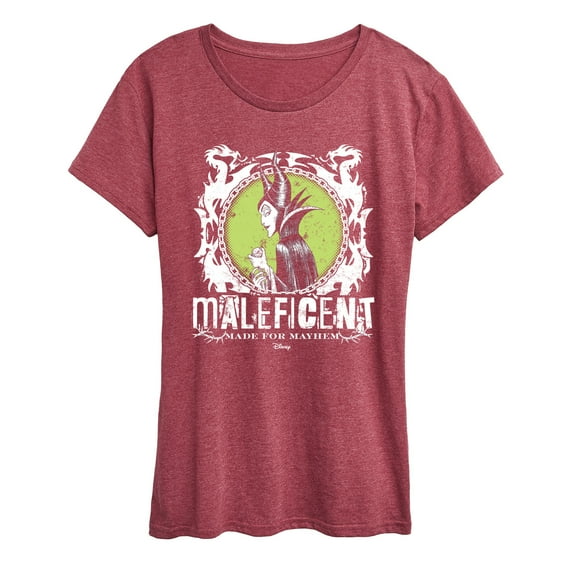 Disney Villians - Maleficent Punk - Women's Short Sleeve Graphic T-Shirt