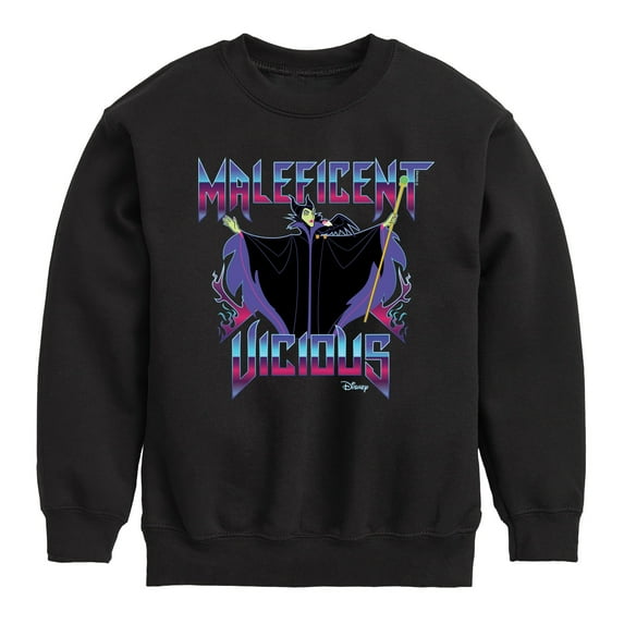 Disney Villains - Maleficent Vicious - Toddler & Youth Crewneck Fleece Sweatshirt