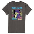 thumbnail image 1 of Disney Villians - Scar Vapor Wave - Men's Short Sleeve Graphic T-Shirt, 1 of 4