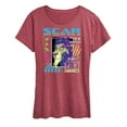 thumbnail image 1 of Disney Villians - Scar Vapor Wave - Women's Short Sleeve Graphic T-Shirt, 1 of 4