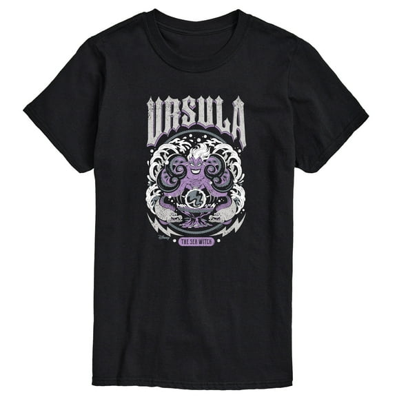 Disney Villians - Ursula The Sea Witch - Men's Short Sleeve Graphic T-Shirt