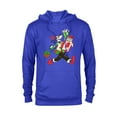 thumbnail image 1 of Disney Vintage Goofy Holiday Presents - Pullover Hoodie for Adults -Customized-Royal Heather, 1 of 5