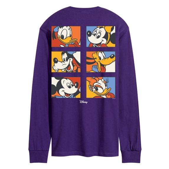 Disney - Vintage Grid - Men's Long Sleeve Graphic T-Shirt