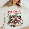 thumbnail image 1 of Disney Vintage Mickey Minnie Disney Holiday On Main Street Sweatshirt, Retro Disney Holiday Sweatshirt, Mickey'S Very Merry Holiday Party 2025 Tee, S-5XL Sweatshirt, 1 of 5