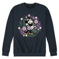 thumbnail image 1 of Disney - Vintage Minnie Floral Circle - Men's Crew Fleece Sweatshirt, 1 of 5
